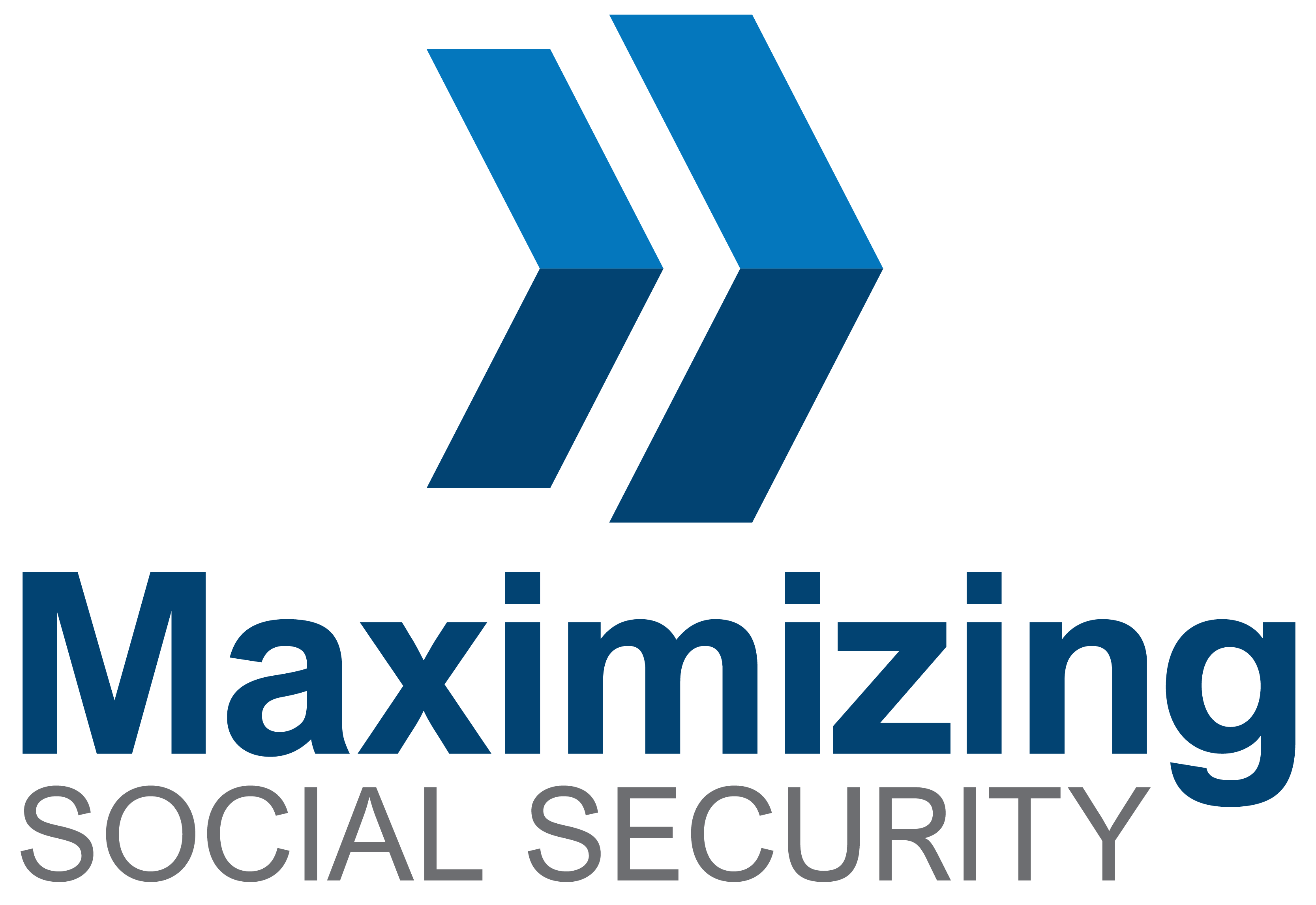 Maximizing Social Security Logo Stacked CMYK